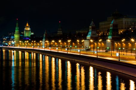 Moscow never sleeps