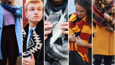 Крупным планом: Шарфы и Платки