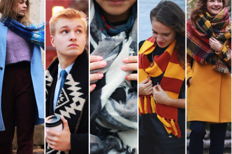 Крупным планом: Шарфы и Платки