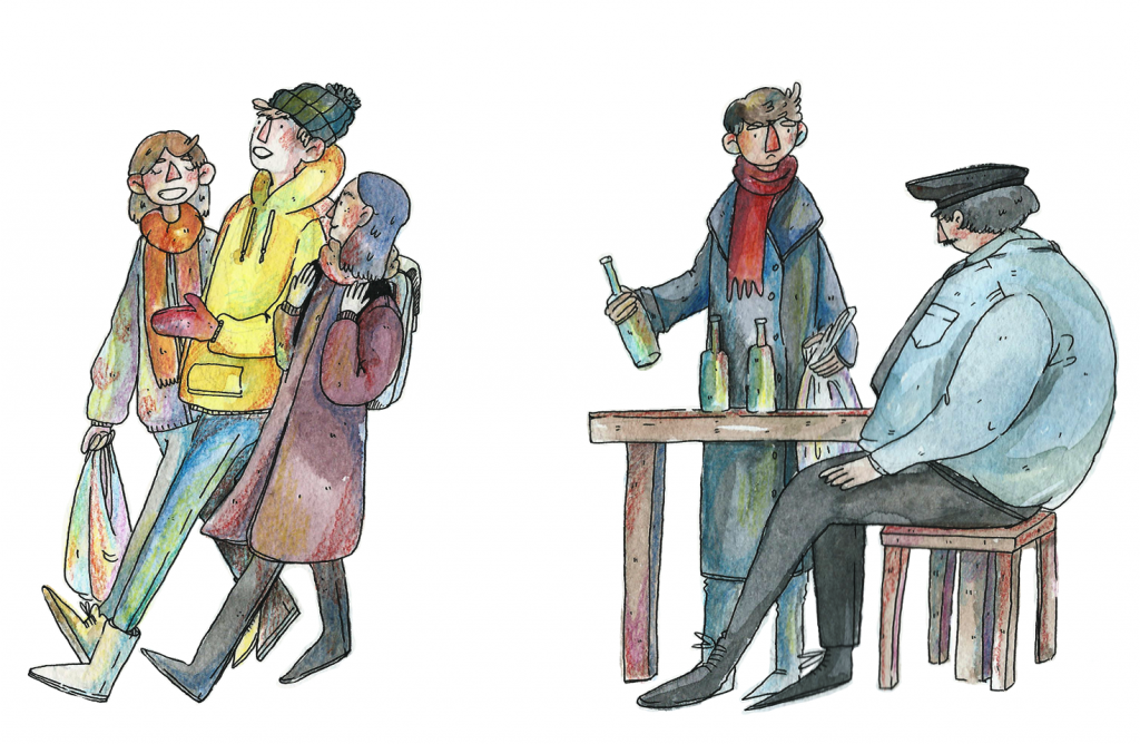 Алкоголь в общежитии